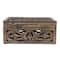 Hello Honey® Espresso Carved Reclaimed & Mango Wood Nesting Boxes Set